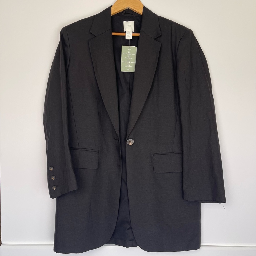New With Tags H&M Blazer - Black XS
